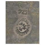 VKE IGUALA MEXICO Aztec Design Wide Sterling Silver Panel Bracelet.