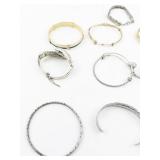 Set of thirteen  Base Metal Bangles.