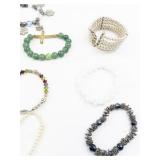 Set of twelve  Bracelets .