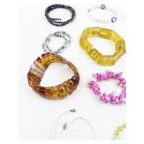 Set of twelve  Bracelets .