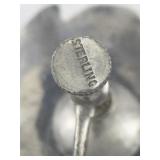 Amethyst Sterling Silver Screw-Back Non-Pierced Earrings.