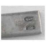 Lapis Sterling Silver French Wire Dangle Earrings .