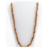Long Baltic Amber Bead Necklace. ***New Old Stock***