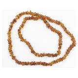 Long Baltic Amber Bead Necklace. ***New Old Stock***