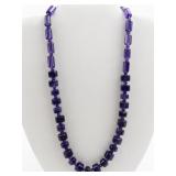Amethyst Bead Necklace. ***New Old Stock -Estimated Replacement Value $200***
