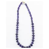 Amethyst Bead Necklace. ***New Old Stock -Estimated Replacement Value $200***