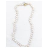 Beautiful Pink Freshwater Pearl Bead Necklace. ***New Old Stock***
