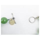 Jade? Bead Bracelet. ***New Old Stock***