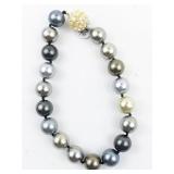 Multi-Colored Bead Bracelet.