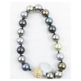 Multi-Colored Bead Bracelet.