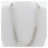 MILOR San Marco Sterling Silver Chain Necklace.