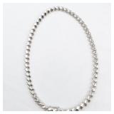 MILOR San Marco Sterling Silver Chain Necklace.