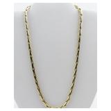 Unique Gold Plated chain Necklace.