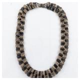 Chunky Copper Choker Necklace.