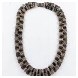 Chunky Copper Choker Necklace.