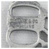 Tiffany & Co. "Try God" Sterling Silver Pendant Necklace .