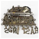 Hastings Minnesota Base Metal Brooch .