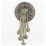 Celtic Cascade Base Metal Brooch .