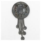 Celtic Cascade Base Metal Brooch .