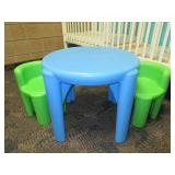 LITTLE TIKES TABLE AND CHAIR SET
