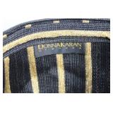 Donna Karan New York Striped Tote Bag