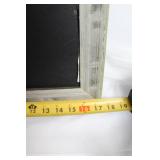 Framed Artwork Featuring Statue of Liberty with New York City Skyline