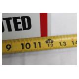 No Trespassing Sign with Snowmobile Prohibition Graphic