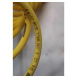 Yellow Coil Air Compressor Hose with Fittings