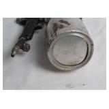 Used Industrial Paint Spray Gun with Container