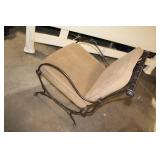 5-Piece Patio Dining Set with Round Glass Top Table and Cushioned Chairs