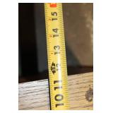 Vintage Wooden Bedside Cabinet with Mirror