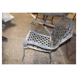 Outdoor Cast Iron Patio Table and Chair Set