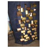 Mid-Century Modern Style Metal Wall Sculpture
