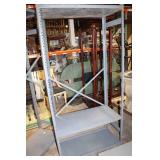 Heavy-Duty Industrial Metal Shelving Unit with Extra Shelves