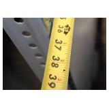 Heavy-Duty Industrial Metal Shelving Unit with Extra Shelves