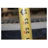 Mosaic Tile Top Bistro Table with Wrought Iron Base