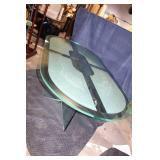 GlassArtDesign Glass Dining Table with Etched Top