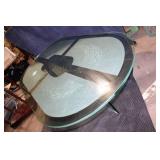 GlassArtDesign Glass Dining Table with Etched Top