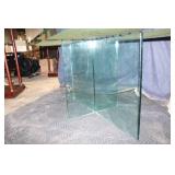 GlassArtDesign Glass Dining Table with Etched Top