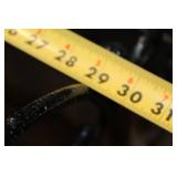 Decorative Black Metal Quilt Rack Holder