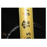 Decorative Black Metal Quilt Rack Holder