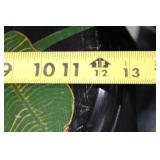 Vintage Chinese Garden Stool with Floral and Insect Design