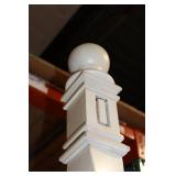 Vintage Cream Four Poster Bed Frame