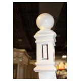 Vintage Cream Four Poster Bed Frame