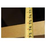 Tall Wooden Bookshelf with Adjustable Shelves