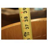 Adjustable Wooden Office Chair with Metal Base