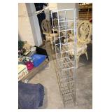 Tall Metal Wire Storage Rack