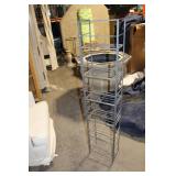 Tall Metal Wire Storage Rack