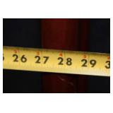 Tall Mahogany Display Cabinet with Built-in Light