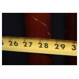 Antique Mahogany Lighted Display Pedestal with Detailing